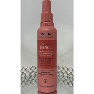 Aveda Nutri Plenish Leave-In Conditioner ~6.7 oz / 200 ml~hydration~detangles